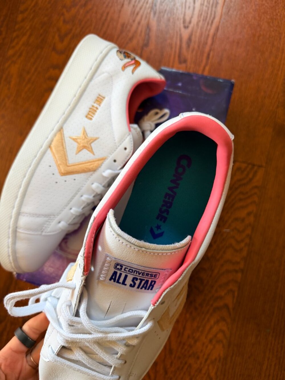 Converse x Space Jam Pro Leather Lola 172481C Women’s 11.5 Men's 10, New In Box - Picture 6 of 7
